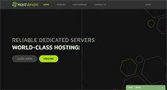 Desktop Screenshot of hostvenom.com